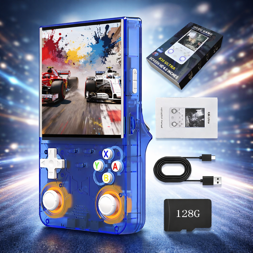 "Consola Retro R36S Ultra" Juega a los clásicos de siempre con tecnología moderna