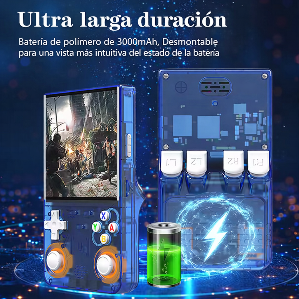 "Consola Retro R36S Ultra" Juega a los clásicos de siempre con tecnología moderna